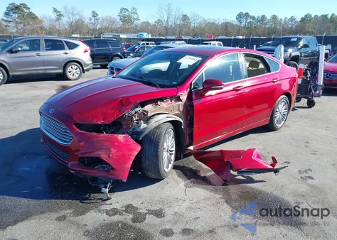 2014 Ford Fusion Se из США, поврежденный, VIN 3FA6P0H98ER380484